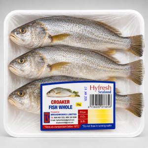 Croaker Fish Whole - 1kg